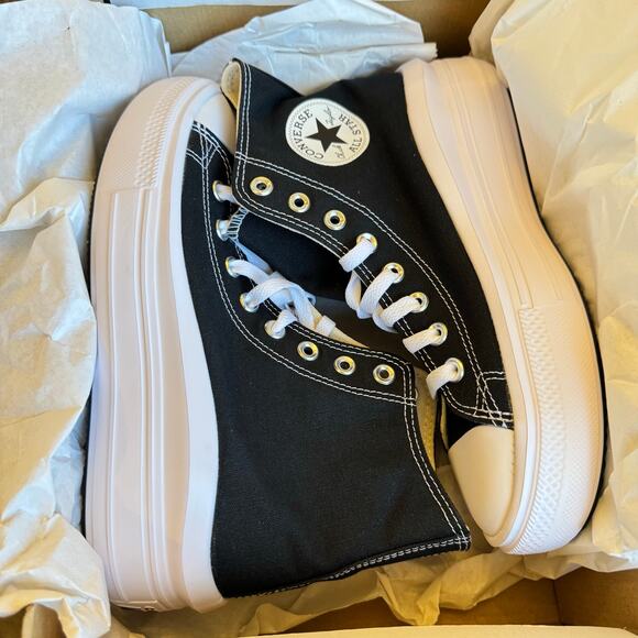 Converse Chuck Taylor All Star Move Platform High Top Sneakers NEW Women's 9.5 - Picture 5 of 11